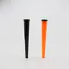 Ventas directas de fábrica de varios tamaños de varios colores al por mayor tubo cónico para tabaco tubo de plástico empaque para tabaco
