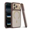 Película para lente dos en uno con colores contrastantes y una funda magnética para teléfono de cobertura total, adecuada para iPhone 18 Pro Max/17/16, proporciona protección