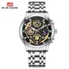 Va Va Voom Reloj para Hombre Hueco al por Mayor Tendencia Estudiante Impermeable Luminoso Reloj de Celebridad de Internet 2451