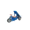 Veículo Elétrico de Plataforma para Transporte de Tijolos, Caminhão Basculante para Transferência de Material de Construção, Caminhão Basculante Acionado por Manivela