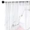 1 pieza nueva mosquitera con patrón de flores impresión digital 3D directo de fábrica decoración dormitorio sala de estar mosquitera con barra para colgar