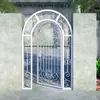 Puertas de Jardín, Cercas de Hierro, Puertas Rurales a Medida para Patios, Puertas de Villa para Patios, Puertas de Aleación de Aluminio