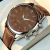 Reloj de cinturón popular para hombre transfronterizo, reloj de cuarzo de alta gama con manecillas luminosas, reloj de pulsera elegante para hombre al por mayor
