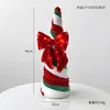 Decoraciones Navideñas Transfronterizas Sombreros de Navidad de Terciopelo Bolas de Navidad de Caramelo Muñecos de Nieve Adornos de Escritorio para Árbol de Navidad