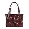 Bolso Tote de Nicho para Mujer 2026 Otoño Nueva Moda Bolso de Hombro de Gran Capacidad Bolso para el Trabajo y el Trayecto Bolso Sencillo para Mujer