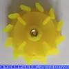 Placa de cobertura do impulsor de pequena máquina de flotação de laboratório, acessórios de rotor e estator de alta resistência ao desgaste, produtos de borracha