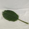 Hoja de tortuga artificial, hoja de girasol decorativa nórdica, hoja artificial, accesorios para arreglos florales, planta de pared, suministro de fábrica, hoja única