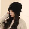 Novos Chapéus Masculinos para Outono e Inverno 2026, Gorros de Tricô Quentes para Circunferência Craniana Grande, Gorros de Inverno Modernos