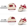 [Balaone] Zapatos Balabala para Bebé y Niño Pequeño, Tenis para Bebé, Nuevos Zapatos 2026 Primavera y Otoño Año Nuevo, Rojo