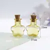 Manualidades de Vidrio Amarillo Transparente para Bricolaje Casa de Muñecas en Miniatura Arreglos Florales Arreglos Florales para Coche Varios Estilos Al por Mayor