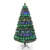 Fábrica de Origen Shengyuan Árbol de Navidad de Fibra Óptica de 1.8m Cable de Fibra Óptica Encriptado Árbol de Fibra Óptica Colorido de Navidad
