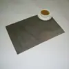 Fábrica Direta simples tecido ocidental placemat europeu PVC placemat Teslin hotel espessado isolamento jacquard placemat