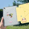 Padrões opcionais adequados para capa protetora Apple iPad 11 air 8/7/6 case pro dobrável mini Miffy 10 transparente