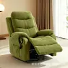 Sillón individual resistente a los arañazos apto para gatos con soporte lumbar ergonómico y reposapiés ajustable eléctricamente, adecuado para uso en la sala de estar