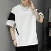 Camiseta Masculina de Manga Curta 2026 Verão Marca Tendência Masculina Solta Casual Jovem Gola Redonda Roupa Tops Versáteis