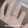 Anillo Estrella Planeta Brillante para Mujer Diseño de Nicho Moda Lujo Ligero Temperamento Anillo Abierto Ajustable Joyería