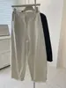 ¡Pantalones Casuales de Algodón Lavado Estilo Retro Japonés con Pierna de Tijera para Mujer! Pantalones Largos de Pierna Ancha, Holgados, Adelgazantes, de Cintura Alta, para Ocultar el Vientre, Versátiles para Otoño