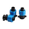 Tapón Tuerca de Bloqueo Jardinería Riego Jardín Agricultura Riego 16mm Tubo Pe Tapón de Cola Accesorios Tubo de Agua