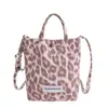 Exquisito Bolso de Leopardo de Nicho para Mujer 2026 Nuevo Bolso Cruzado Casual Versátil Mini Bolso de Mano Pequeño Bolso para Teléfono