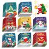TY059 Natal Papai Noel boneco de gengibre livro de colorir DIY festa desenho animado cor livro de grafite pintura