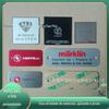 Etiquetas de Bagagem em Liga de Alumínio, Etiquetas de Aço Inoxidável com Números de Série a Laser, Placas de Aço Inoxidável Escovado, Produção Personalizada de Acordo com Seus Desenhos