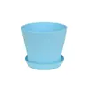 Vaso de flor com boca aberta plástico resina vaso de flor varanda tamanho grande rosa pothos vaso com planta suculenta vaso de flor fabricante atacado