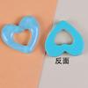 Librito Rojo mismo estilo brillo parche corazón hueco diy hecho a mano aretes accesorios para el cabello funda para teléfono móvil accesorios flor para zapatos material
