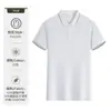 Camisa Polo con Cuello de Solapa con Logo Bordado Estampado Camisa Cultural Ropa de Trabajo Camisa Publicitaria con Logo Estampado Fiesta de Team Building Nuevo Estilo