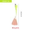 Productos para mascotas Amazon Explosions Feather Fun Cat Stick - Cabezal de repuesto - Colección Fairy Stick - Juguete para gatos Self-Hi Fun