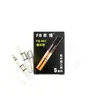 Filtros de cigarrillo reciclables, aptos para uso grueso, medio y fino, lavables, paquete de 5 filtros de cigarrillo de plástico para hombres