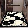 Alfombrillas de Piso de Cuero, Felpudos para Puerta de Entrada, Felpudos de Puerta de Entrada de Gama Alta Limpiables y Lavables, Alfombras Resistentes a las Manchas y Antideslizantes que se Pueden Cortar
