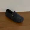 Zapatos Retro Birkenstock Grises Mary Jane con Piel para Mujer Ropa de Abrigo de Invierno Nuevos Zapatos de Lana con Suela Gruesa Zapatos de Algodón con Forro de Borrego