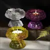 Papoula DIY Resina de Cristal Base de Renda de Lótus Ornamento de Vela Integrado Suporte de Vela Molde de Silicone Outro Nenhum