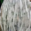 Tubo de Piedra Preciosa 4X13mm Cuentas de Piedra Semipreciosa Cuentas Tubulares Cilíndricas Tubo Tubo