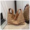 Diseño de Moda Tendencia Cuadros Simples Gran Capacidad Estilo Coreano 2026 Nuevo Bolso Tote de un Solo Hombro para Mujer Primavera y Verano