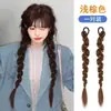 Coleta Postiza para Mujer, Estilo Europeo y Americano, Dulce y Fresca, Trenzas de Boxeadora Realistas, Trenzas Largas, Trenzas Retorcidas, Coleta Falsa