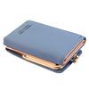 Nueva Cartera Corta para Mujer Moda Vertical Tejido Liso 70% de Descuento Tarjetero Monedero Multifuncional Cartera Pequeña Estilo Coreano