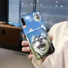 Adecuado para Funda de Teléfono Móvil Candy Dibujos Animados Elegante Digital Creativo Borde Completo Soporte para Tarjetas Diversión para Selfies Juventud Divertido Gato