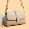 Bolsa Quadrada Pequena de Ombro Transversal Moda Transfronteiriça Simples Feminina 2024 Nova Tendência Estilo Coreano Nicho de Alta Qualidade