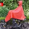 Poncho para Vehículo Eléctrico Impermeable para Motocicleta Bicicleta Eléctrica Lluvia Fuerte Cuerpo Completo Persona Sola Ensanchado Hombres y Mujeres Engrosado y Ampliado Doble Persona