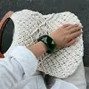 Pulsera Estilo Europeo y Americano Transfronteriza Ins Brillante Exagerada Pulsera Personalizada Gradiente Pulsera Rayada Colorida Joyería para Mujeres