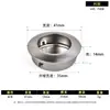 Manija oculta de acero inoxidable, manija empotrada invisible para puerta de gabinete y cajón, manija simple de aleación de zinc para muebles de tatami