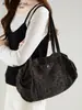 2025 Nuevo Diseño de Estampado de Leopardo Otoño e Invierno Bolso de Axila para Mujer Gran Capacidad Escuela Trabajo Ropa Retro Versátil Bolso Bandolera