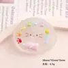 Desenho Animado DIY Acessórios de Resina Acessórios Cor Pigmento Transparente Paleta de Pintura Gel de Creme Grampo de Cabelo Feito à Mão Capa de Celular Fivela de Sapato Acessórios