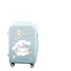 Mala Multifuncional, Mala Trolley Popular Cinnamoroll para Mulheres, Mala de Viagem Leve com Rodas Universais e Fechadura de Combinação, Colaboração Anime
