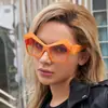 [Personalizado] Gafas de Sol de Moda Europea y Americana para Mujer, Estilo Trendy Ins Fotografía Callejera Elegante, Gafas de Sol Trendy Asimétricas para Mujer
