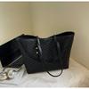 2025 Bolsa Retrô Elegante e de Alta Qualidade Grande Capacidade Feminina de Verão para o Trabalho Ombro Tote Bag