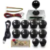 Acessórios para Joystick de Fliperama DIY Placa de Circuito USB para Computador Controle de Jogo Conjunto de 30 Botões de Cartão PC Desktop