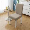 Funda de silla al por mayor funda de silla universal funda de silla para el hogar funda de silla de comedor hotel elástica de una pieza juego de taburete funda de mesa y silla