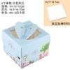 Caja para hornear caja pequeña de 4 pulgadas caja de mousse caja de pastel portátil caja de pastel de queso de cuatro pulgadas con fondo
